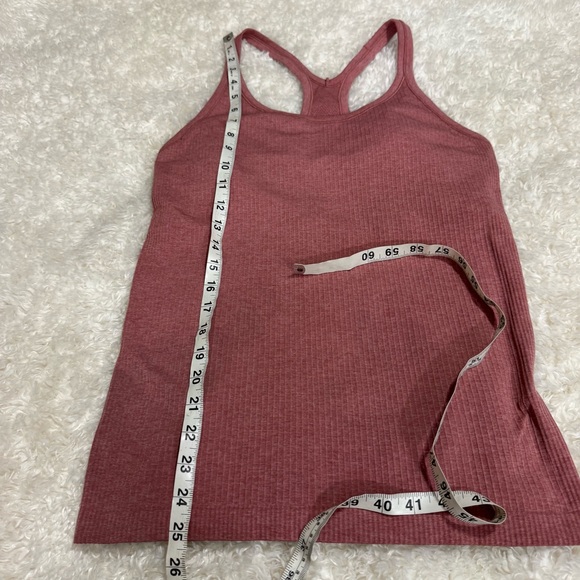 Lululemon Ebb To Street Tank *Light Support For B/C Cup Soft Cranberry - Picture 8 of 11